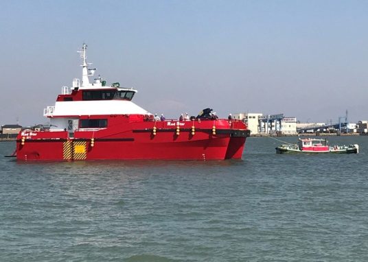 WINDFARM SUPPORT VESSEL | TWIN WATERJET HM651 - HM571