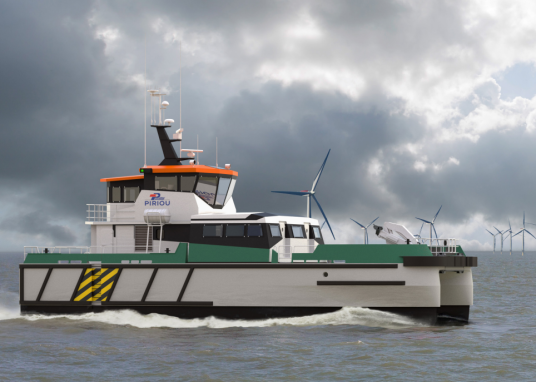 WINDFARM SUPPORT VESSEL | TWIN WATERJET HM651 - HM571