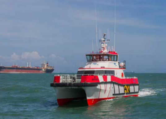 WINDFARM SUPPORT VESSEL | TWIN WATERJET HM651 - HM571